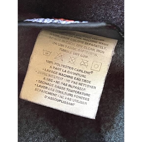 VTG Patagonia Capilene Jacket XL Green Blue Fleece 1/4 Zip Outdoor Pullover USA - Picture 6 of 7